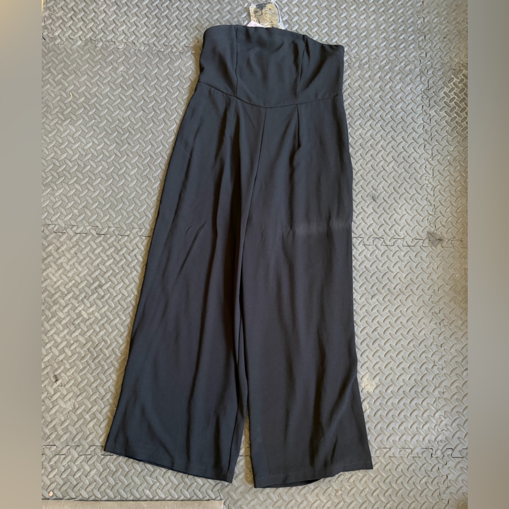 Black Wide Leg Jumpsuit